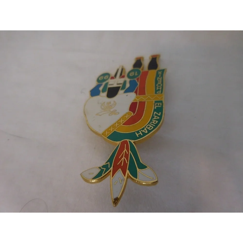 Vintage El Zaribah‎ Shrine Temple Phoenix Arizona Lapel  Bolo